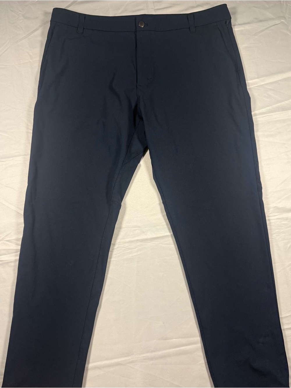 lululemon athletica Men's Dark Navy ABC Slim Fit Chinos - 36x28
